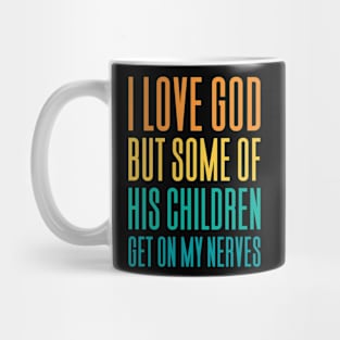 Funny Christian Gift Jesus God Mug